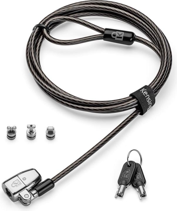 Produktbild Kensington Sicherheitsschloss ClickSafe 2.0 3-in-1 Universal