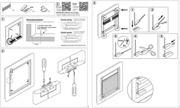 Produktbild Gardinia Plissee Concept Tageslicht (80 x 130 cm)