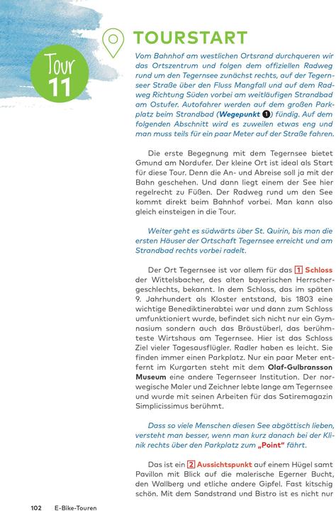 Valori nutrizionali e ingredienti Die 28 schönsten E-Bike Touren in Oberbayern (Tedesco, BVA BikeMedia GmbH, 2023)