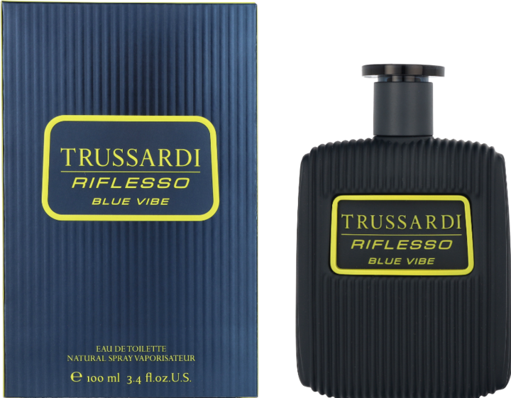 Actual product image Trussardi blue vibe (Eau de toilette, 100 ml)