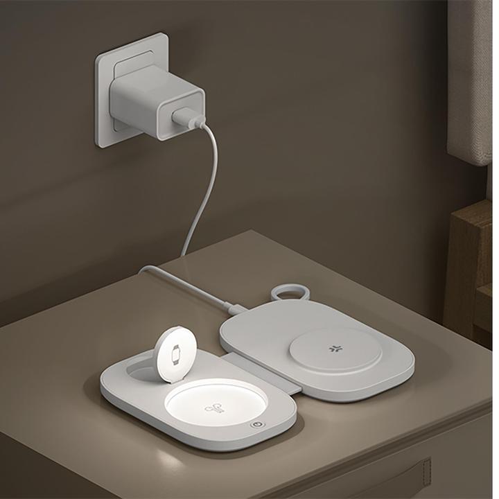 Actual product image Celly Caricabattery Wireless 3 in 1 Magpocket3in1 (15 W)