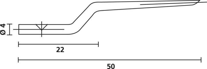 Produktbild HellermannTyton Dreidorn Spreizzange NA-1K/3 (130 mm)