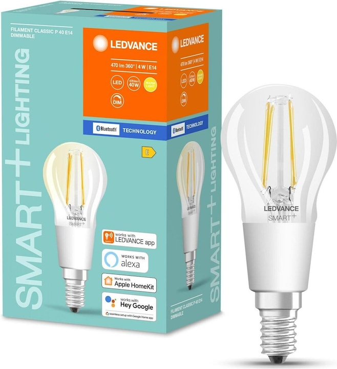 Produktbild Ledvance Smart+ (E14, 4 W, 470 lm, 1 x, E)