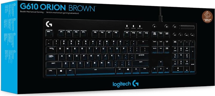 Actual product image Logitech G G610 Orion Brown (CH, Cable)