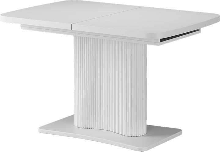 Actual product image Vicco Esstisch Fenaro, Weiss/Weiss/Weiss, 120 x 80 cm ausziehbar (120 x 80 x 77.40 cm)