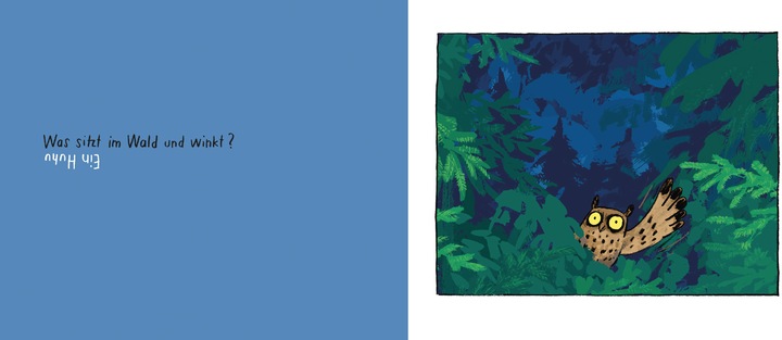 Productafbeelding Was sitzt im Wald und winkt? (Duits, Moni Port, 2016)