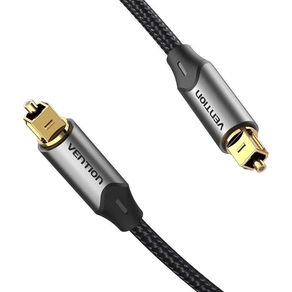 Thumbnail - Vention Optical Audio Cable BAVHH 2m (Black) (2 m, TOSLINK), Audio Kabel
