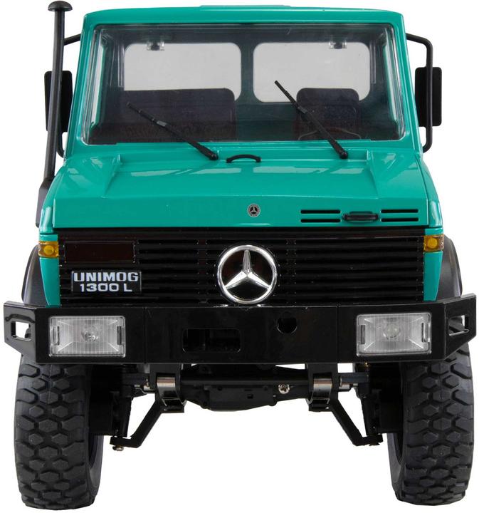 Immagine prodotto Amewi 22660 Unimog Advanced, benzina 1:12 modello di camion elettrico RC RtR (RTR pronto all'uso)