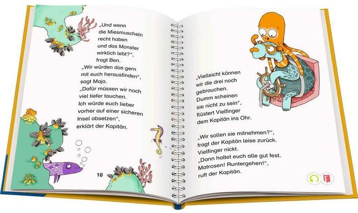 Image du produit tiptoi Lese-Lausch-Abenteuer Tiefsee (Allemand, Annette nouveau fermier, Nikolai Renger, 2023)