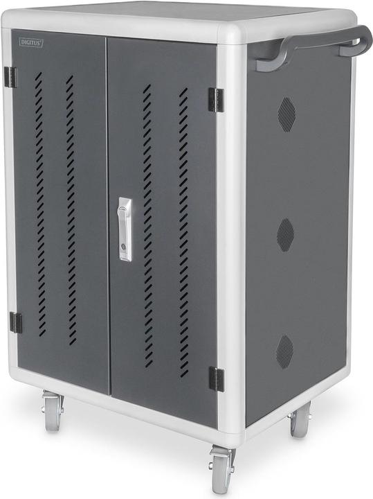 Digitus Armoire de charge mobile, 15.6", USB-C 30 stations de charge, PDU, ventilateur, 1260 x 824 x 650 mm