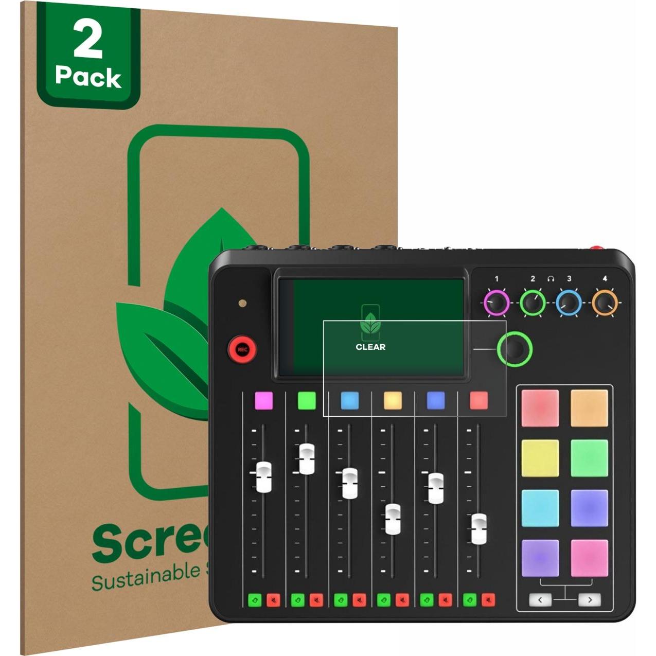 ScreenLeaf Schutzfolie nachhaltiger Displayschutz Displayschutzfolie Folie Klar Transparent, MP3 + Media-Player Zubehör