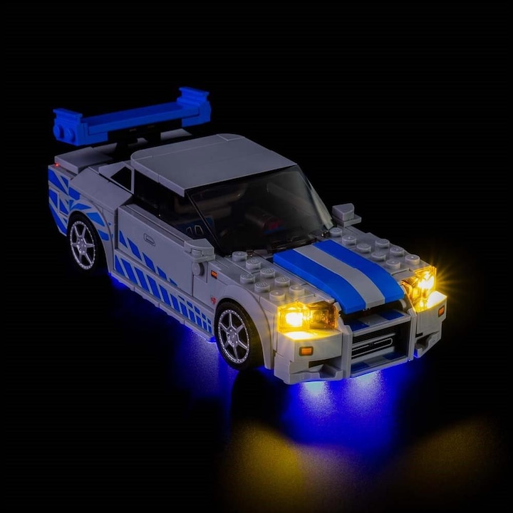 Produktbild Light my bricks LED Licht Set für LEGO 76917 Speed Champions Nissan Skyline GT-R (R34)