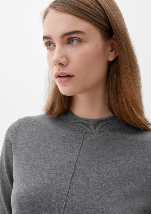 Produktbild s.Oliver Strickpullover Strickpullover mit Pintucks (40)