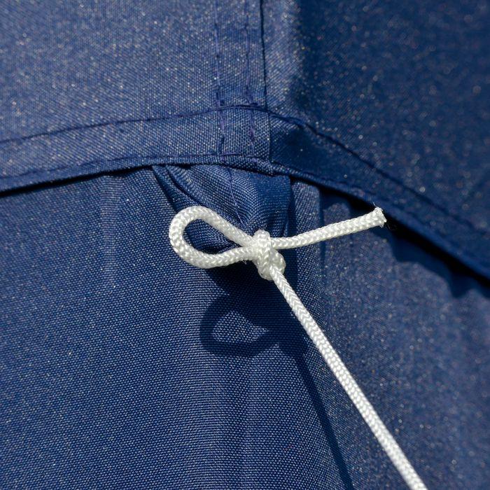 Immagine prodotto Swisshandel24 Gartenpavillon 3x3m wetterfest mit Moskitonetz, Polyester in Blau (300 cm, 300 cm)