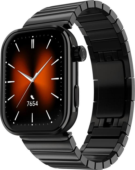 Produktbild Noise Pro 6 Max Smartwatch Chrome Black