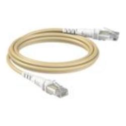 PatchSee THEPATCHCORD Cat6A RJ45 Patch cable U/UTP beige - 1.2m (U/UTP, CAT6a, 1.20 m), Netzwerkkabel