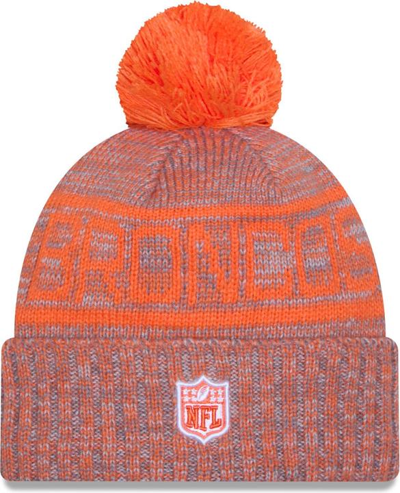 Produktbild New Era Bommel Wintermütze Sideline Denver Broncos (One Size)