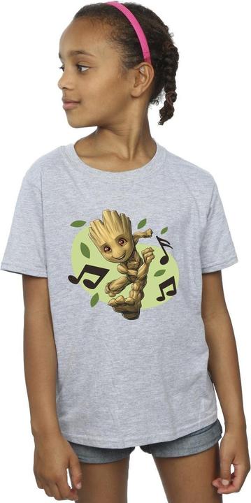 Produktbild Guardians Of The Galaxy Groot Musical Notes TShirt Mädchen (128)