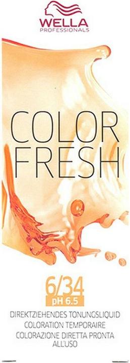 Image du produit Wella Color Fresh Acid (6/34 Blond foncé Or Rouge)