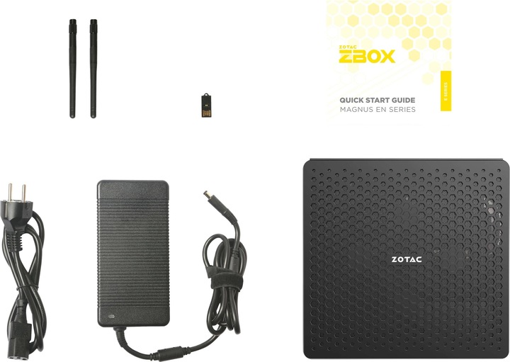 Actual product image Zotac Zbox Magnus EN173080C (Intel Core i7-11800H)