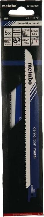 Image du produit Metabo Lames de scie sabre 22