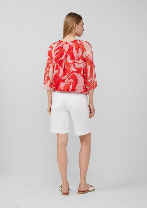 Immagine prodotto s.Oliver Bluse Bluse mit Raff-Details im Relaxed Fit (44)