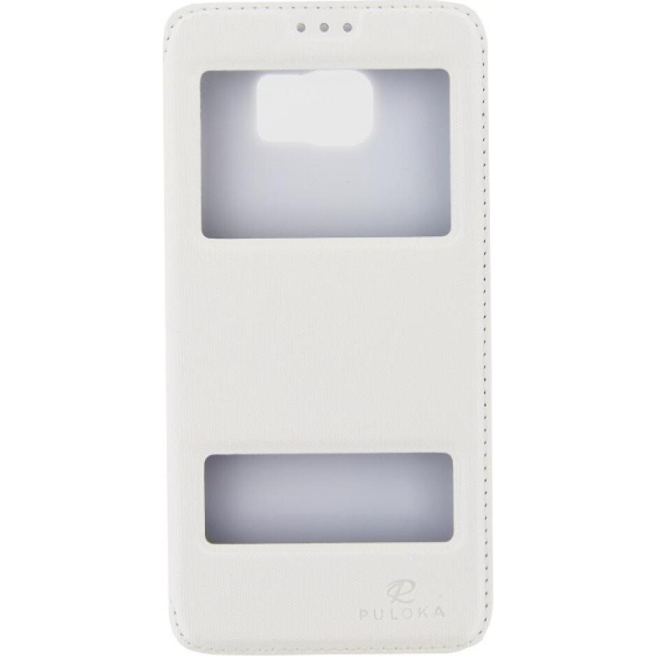 Thumbnail - Puloka Flip Case Samsung Galaxy Note 5 White (Samsung Galaxy Note 5), Smartphone Hülle, Weiss