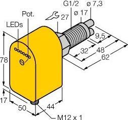 Produktbild Turck Strömungssensor FCSGL1/2A2P #6870457