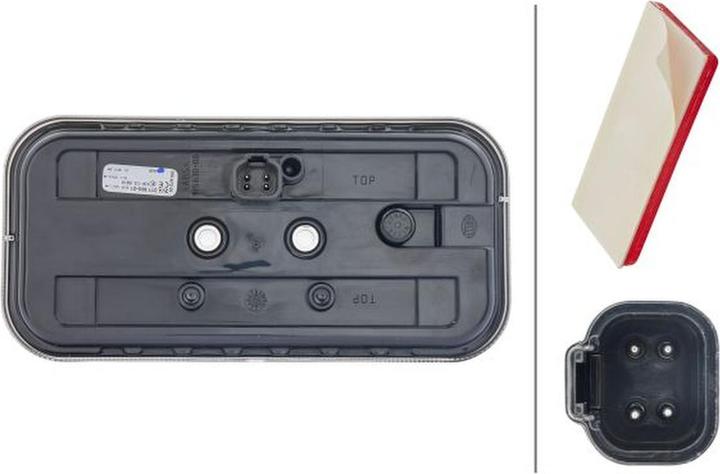 Produktbild Hella Rücklicht LED für FLIEGL