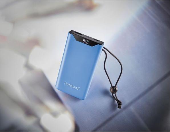 Produktbild Intenso Powerbank F10000 Blue (blau, 10.000 mAh, PD 3.0, Quick Charge 3.0) (10000 mAh, 20 W, 20 Wh)