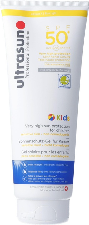 Immagine prodotto Ultrasun Bambini (Gel solare, SPF 50+, 250 ml, 282 g)