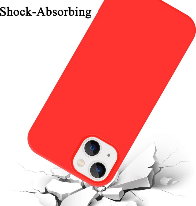 Produktbild Cadorabo Hülle für Apple iPhone 14 im TPU Liquid Silicone Case Style (Apple iPhone 14)