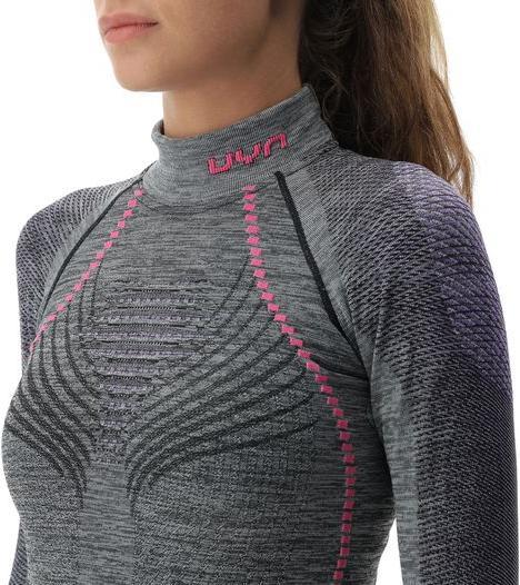 Actual product image UYN Thermal shirt with stand-up collar Ambityon Melange (S, M)