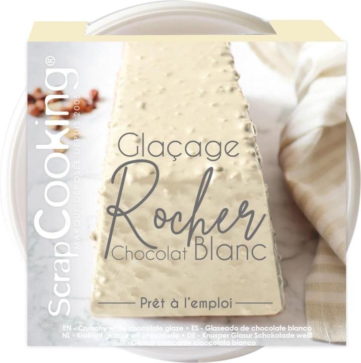 Actual product image ScrapCooking Cake icing - White chocolate (400g) (1 pcs.)