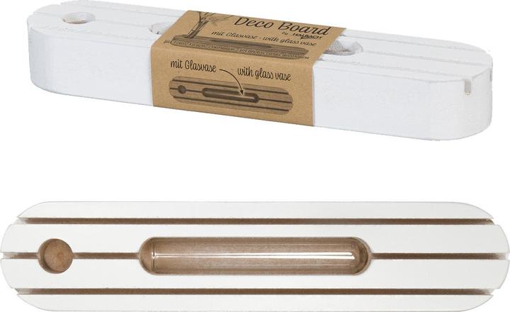 Halbach Holzständer mit Reagenzglas, 3 x 5 x 23 cm