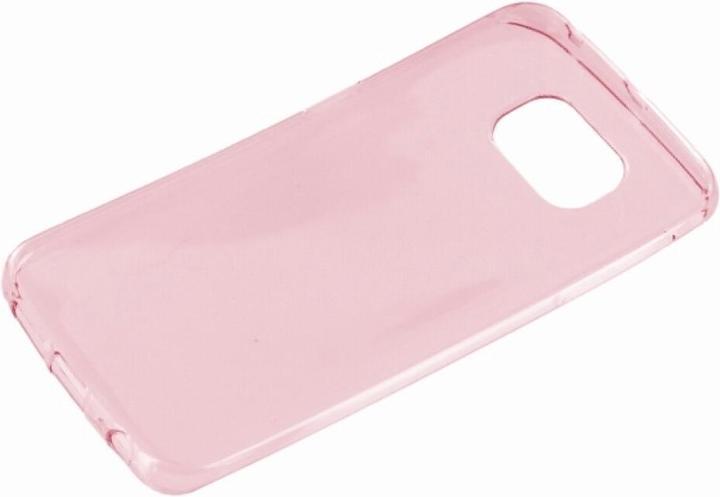 Actual product image OEM TPU Case Glitter Samsung Galaxy S6 Edge pink (Samsung Galaxy S6 Edge)