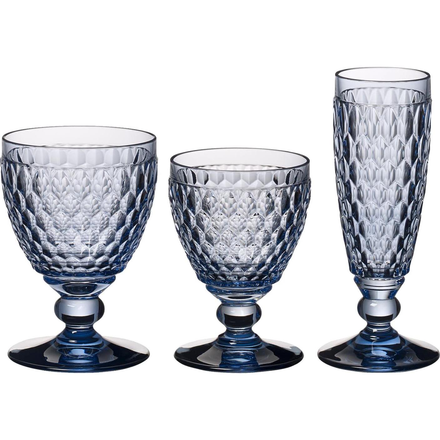 Villeroy & Boch Wein- & Sektgläser Boston Coloured, Weingläser, Blau