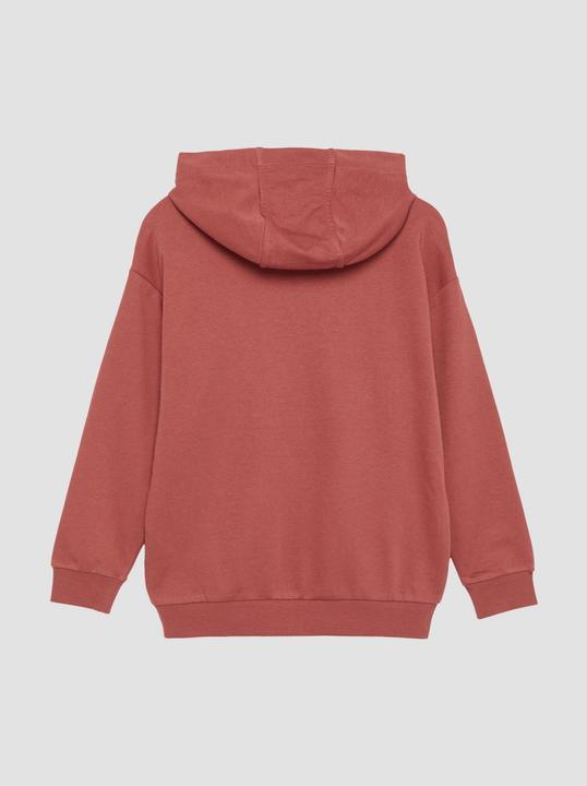 Produktbild S.Oliver Sweatshirt Oversized Hoodie mit Frontprint (134, 140)