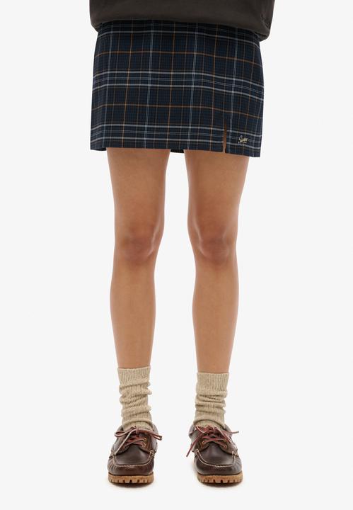 Produktbild Superdry Minirock mit Karomuster Damen (L)