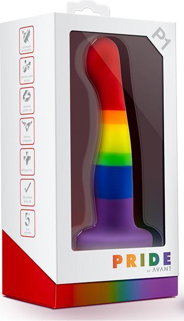 Actual product image Avant â Pride Silikondildo mit Saugnapf â Freedom