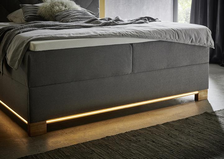 Produktbild Meise Möbel Messina Boxspringbett inkl. Bettkasten mit Bonnellfederkernbox 180x200 cm (180 x 200 cm)