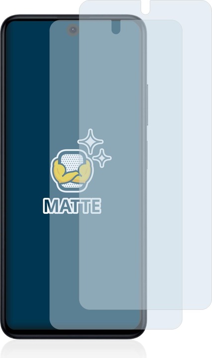 Actual product image BROTECT Anti-glare screen protector matt (2 Piece, Xiaomi Poco X4 GT)
