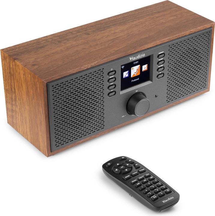 Produktbild Audizio Internet Radio Rimini Holzoptik (Internetradio, Bluetooth)