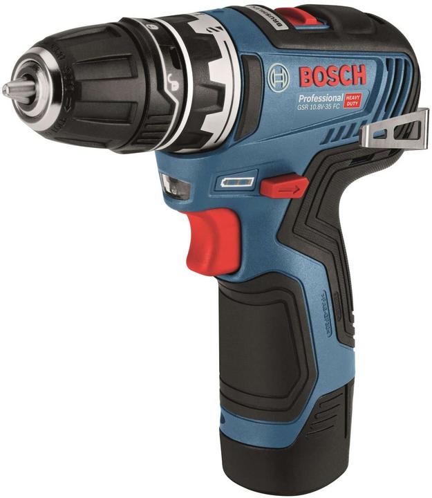 Image du produit Bosch Professional Kit Combo avec 2 outils 12V : GSR 12V-15/GWS 12V-76, 2x batterie GBA 12V 2.0Ah