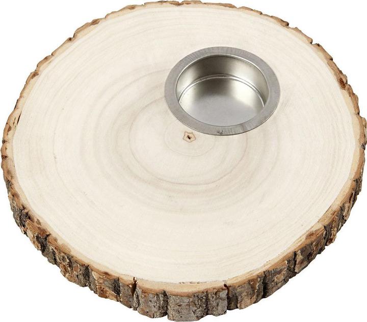 Creativ Company Houten artikel waxinelichthouder