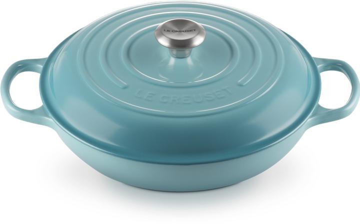 Produktbild Le Creuset Signature (30 cm, Bräter + Schmortopf, Gusseisen)