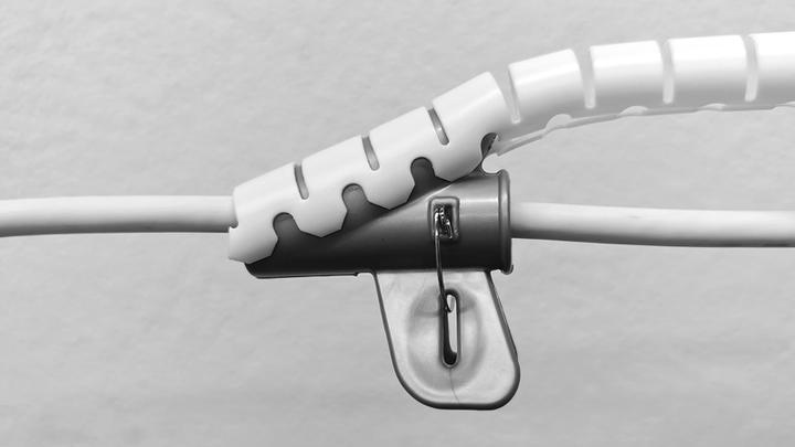 Image du produit Steffen SET FAST COVER Gaine de protection de câble type 24mm blanche (Gaines pour câbles, 200 cm)