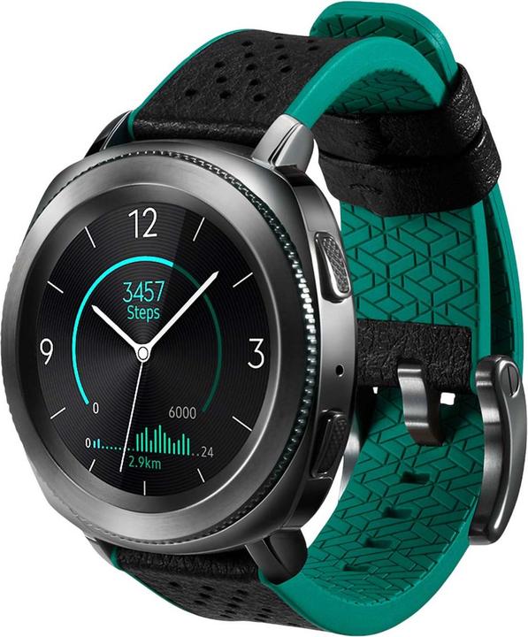 Produktbild Strap Studio Hybrid Sport (20 mm, Kautschuk, Leder)
