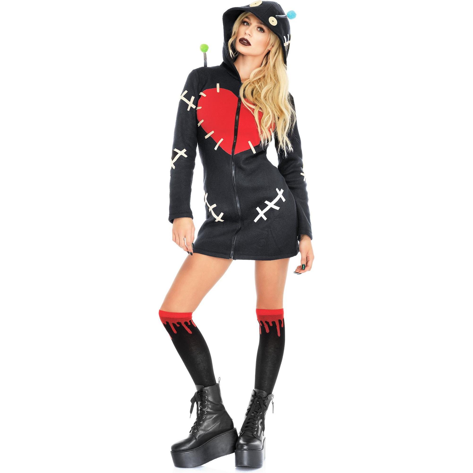 Leg Avenue Voodoopuppe Hoodie Dress (XL)