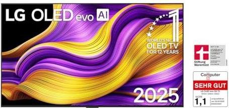 Actual product image LG OLED55G57LW (55", G5, OLED, 4K, 2025)